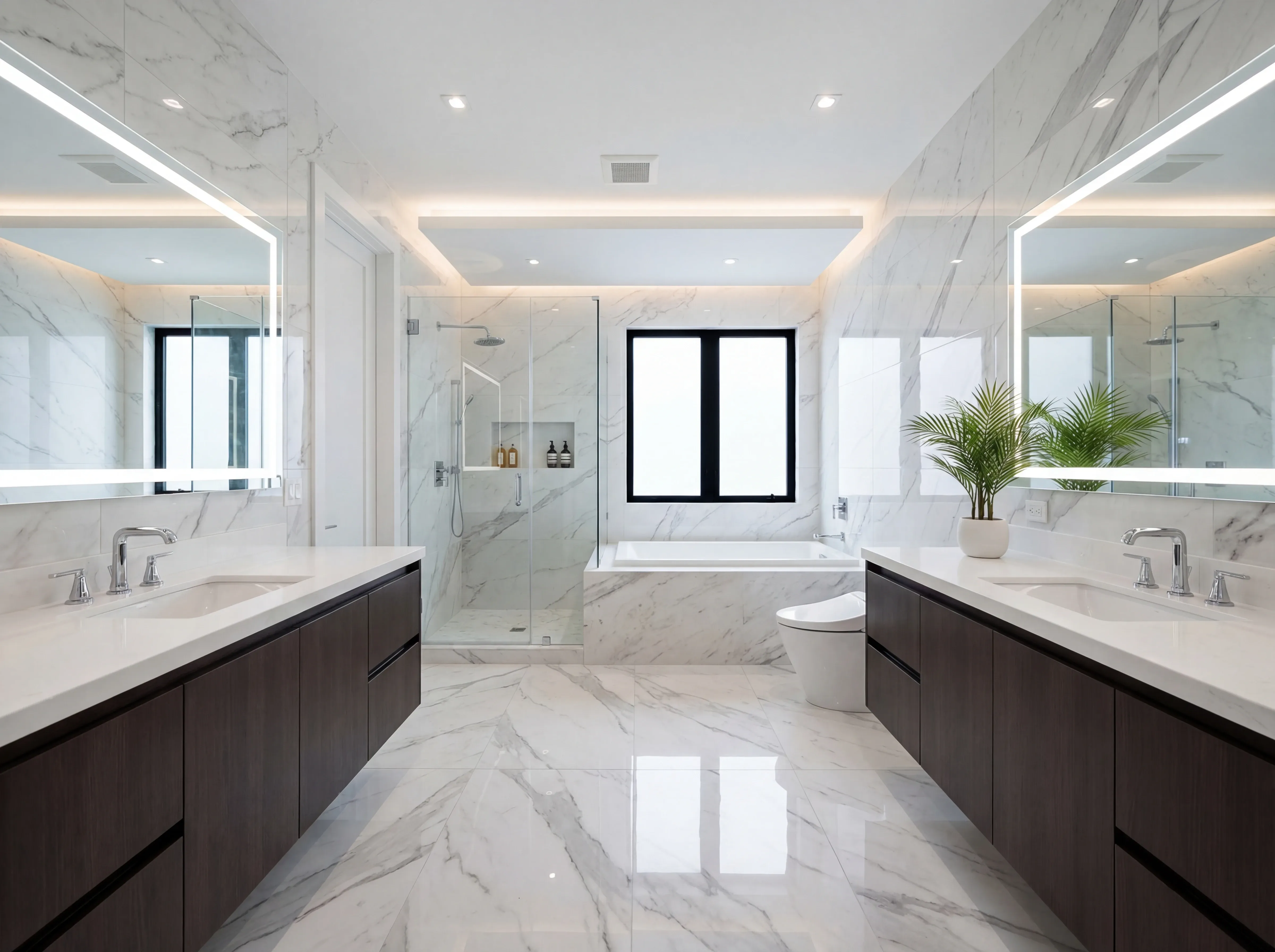 Architectural Digest feature on luxury bathroom design